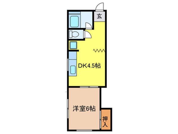 三宝ビルの物件間取画像